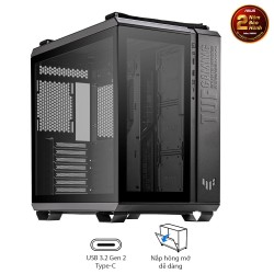 Vỏ Case Asus TUF Gaming GT502 ( Mid Tower / Màu Đen)